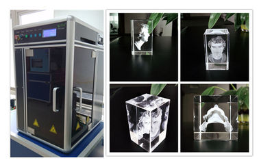 中国 800W 3Dガラス結晶レーザーの彫版機械、補助的な表面の彫版装置 サプライヤー