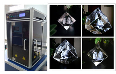 中国 ガラス水晶3Dレーザーの彫版機械、費用効果が大きい3Dレーザーの彫版システム サプライヤー