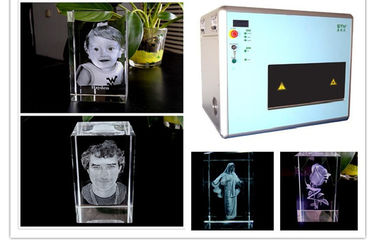 3W 3Dガラス結晶レーザーの彫版機械、800-1200 DPI産業レーザーの彫版機械 サプライヤー